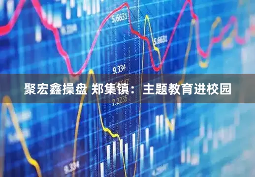 聚宏鑫操盘 郑集镇：主题教育进校园